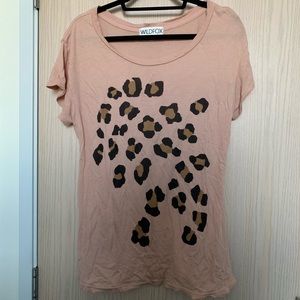 Wildfox Animal Print Shirt